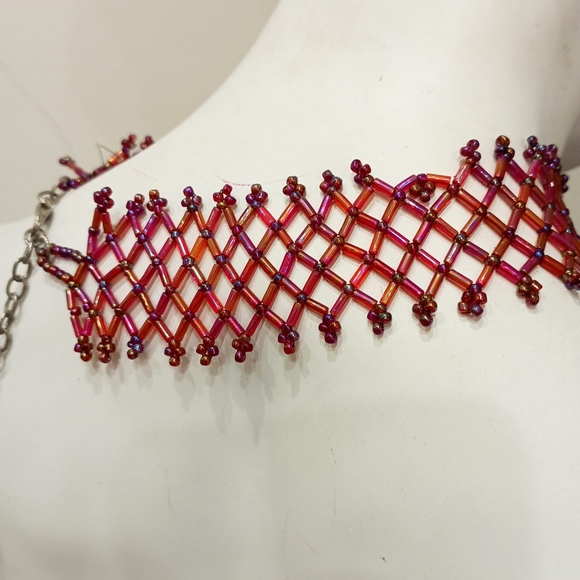 ✨100rs✨Beaded Boho Choker Necklace - Picture 13 of 16